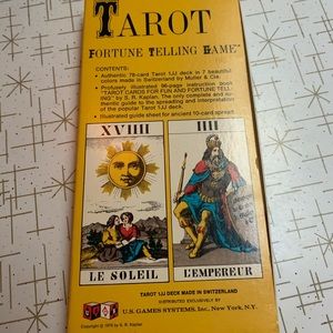 Vintage 1979’s Tarot Fortune Telling Game